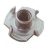 Tee Nuts M3 threaded with pronges (pcs.4)