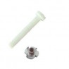 Vite in Nylon M6, lunghezza mm.40+dado a quattro punte (pz.4)