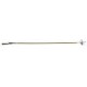 Bowden con Filo Acciaio Trecciato mm.0,9, Forcella e Morsetto, lunghezza mm.1000