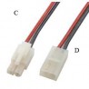 Connettore Maschio per Batterie con Cavi (C)