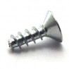 Viti Acciaio per Termoplastici mm.3x8 testa svasata (pz.10)