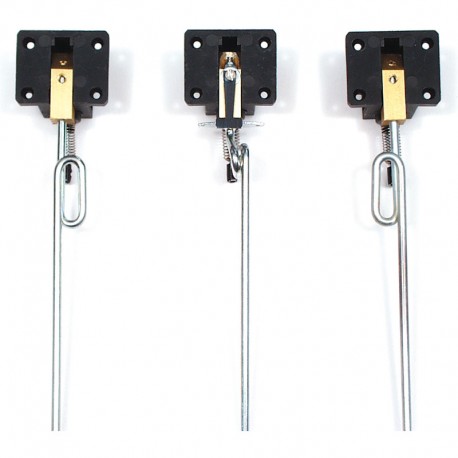 Set of three Small Retractable L/G with Steerable Noseleg