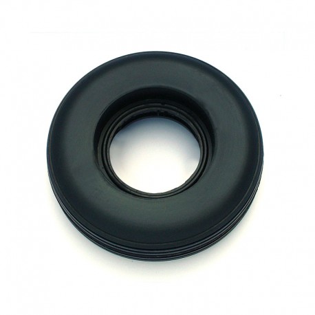 Gomma ø mm.80, Ricambio per Ruote con Cerchio Alluminio/Nylon