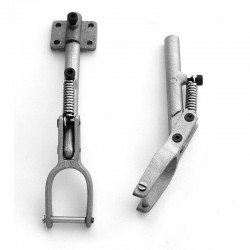Fixed Shock Absorbing Noseleg with Fixings, 120-100 mm.
