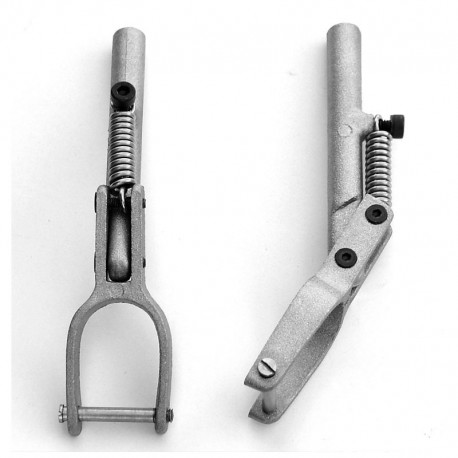 Coppia Carrelli Alari Molleggiati, mm.120-100