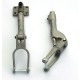 Carrello Anteriore Fisso Telescopico con Supporto, mm.120