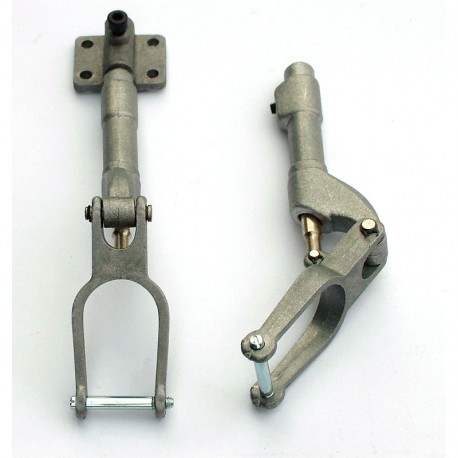 Carrello Anteriore Fisso Telescopico con Supporto, mm.120