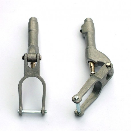 Coppia Carrelli Alari Molleggiati mm.120
