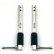 Coppia Carrelli Alari per Zlin 526 scala 1:5 mm.120