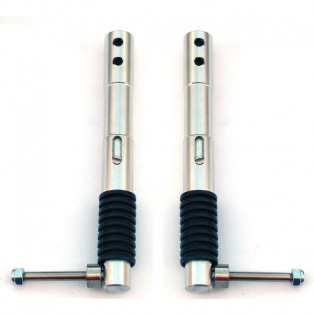 Coppia Carrelli Alari per Zlin 526 scala 1:5 mm.120