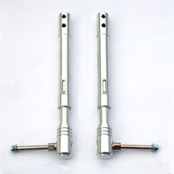 Coppia Carrelli Telescopici, mm.130