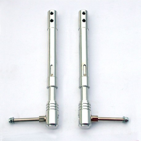 Coppia Carrelli Telescopici, mm.130