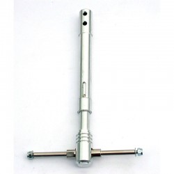 Carrello Telescopico Doppio Asse, mm.130