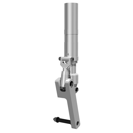 Straight Trailing-Leg Half Fork mm.180 "Oleolegs" Left Leg (hard spring)
