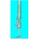 Straight Trailing-Leg Half Fork mm.200 "Oleolegs" Right Leg (hard spring)