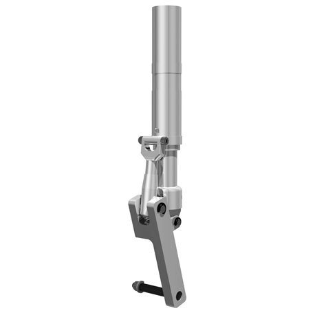 Straight Trailing-Leg Half Fork mm.200 "Oleolegs" Left Leg (hard spring)