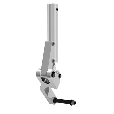 Gamba "Oleolegs" trailing-leg mezza forcella a U destra mm.145-160