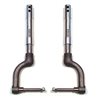 Set of Two Telescopic Legs with Half Fork, mm.140
