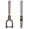 Telescopic Leg with Straight Fork, mm.125